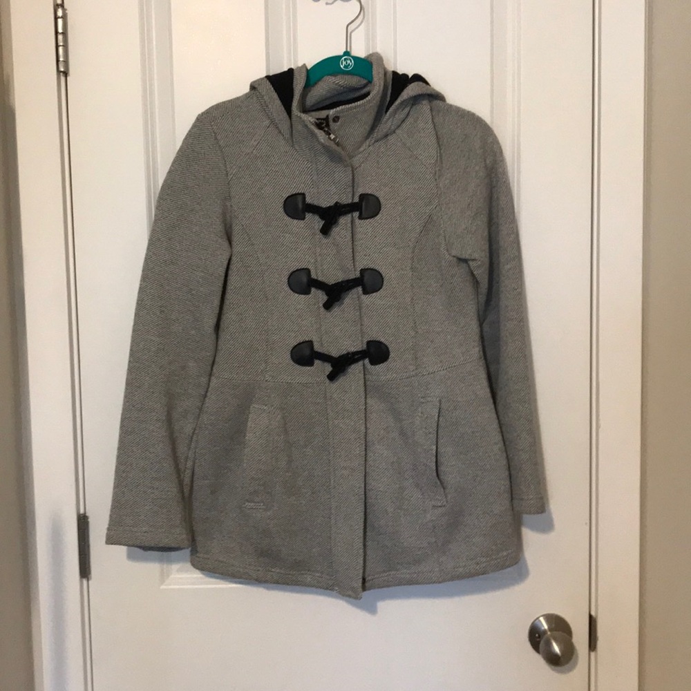 Super soft pea coat styled coat!